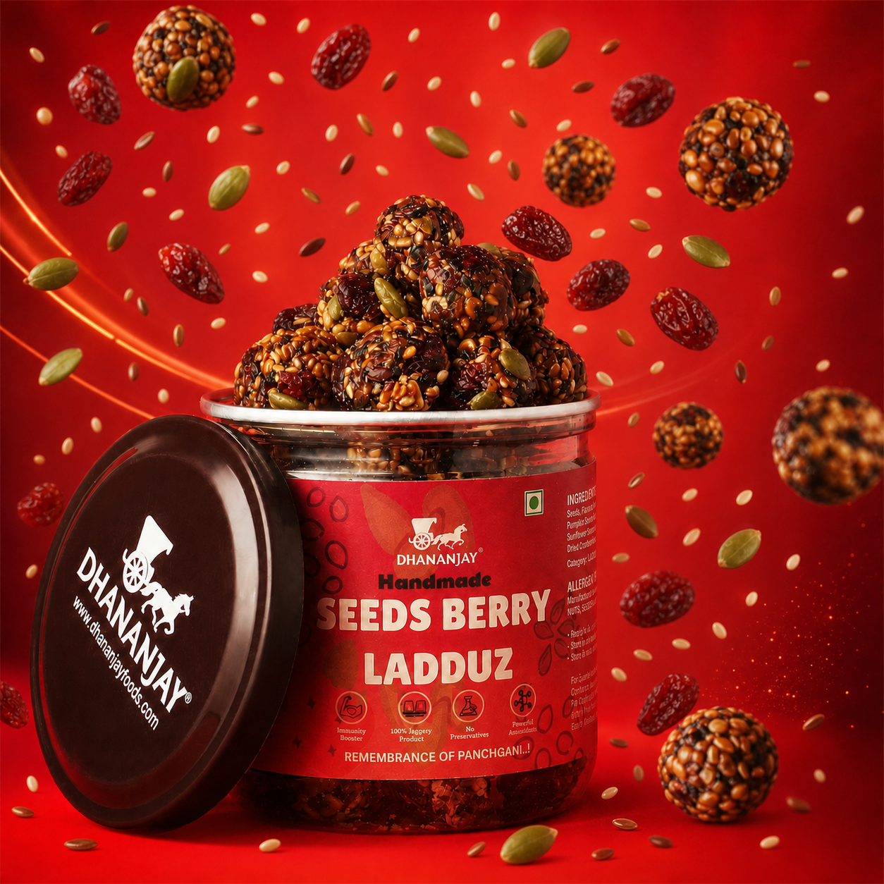 Seeds Berry Laddoos