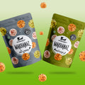 Salt & Pepper and Green Chutney Makhana (Pack of 2)