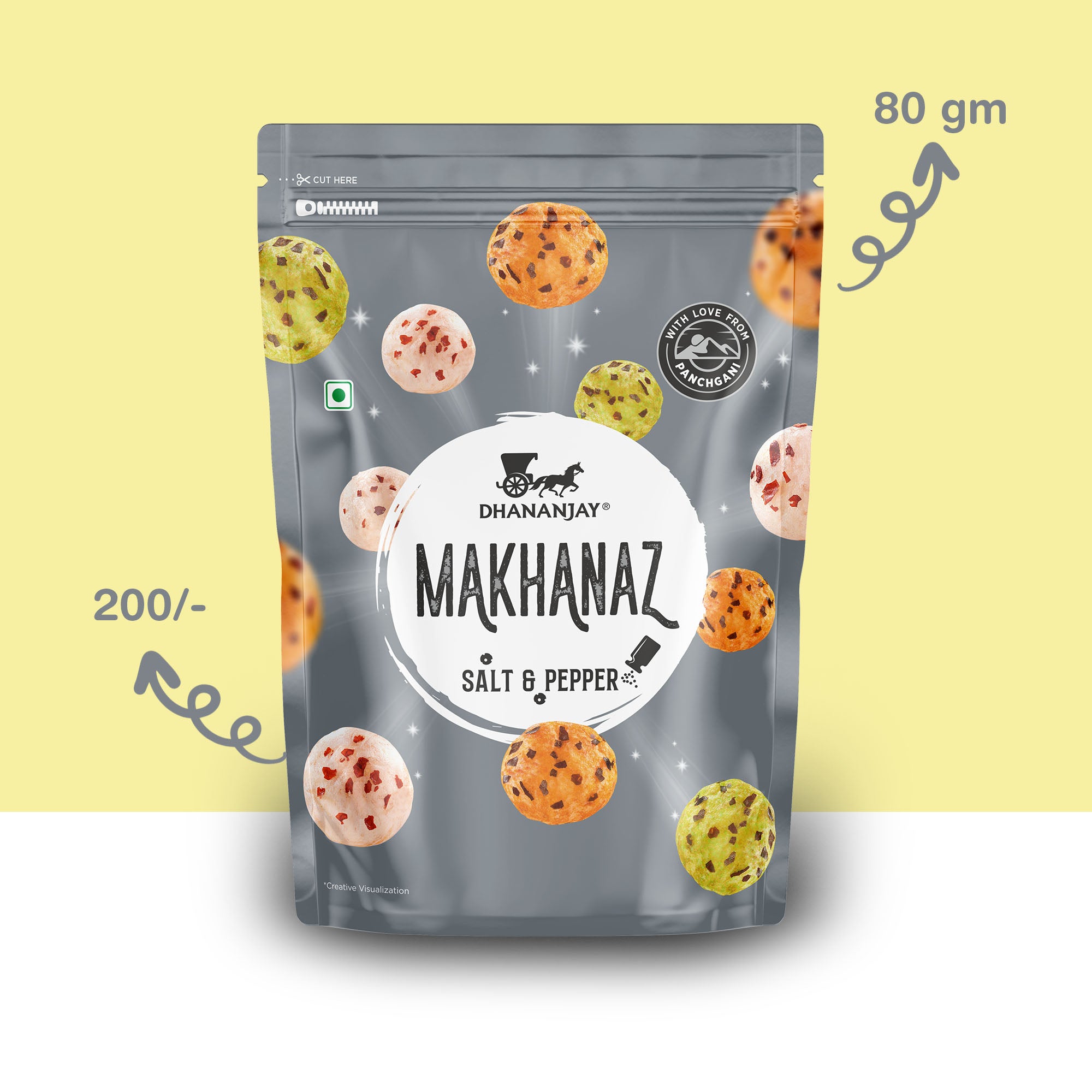 Salt N Pepper Makhana