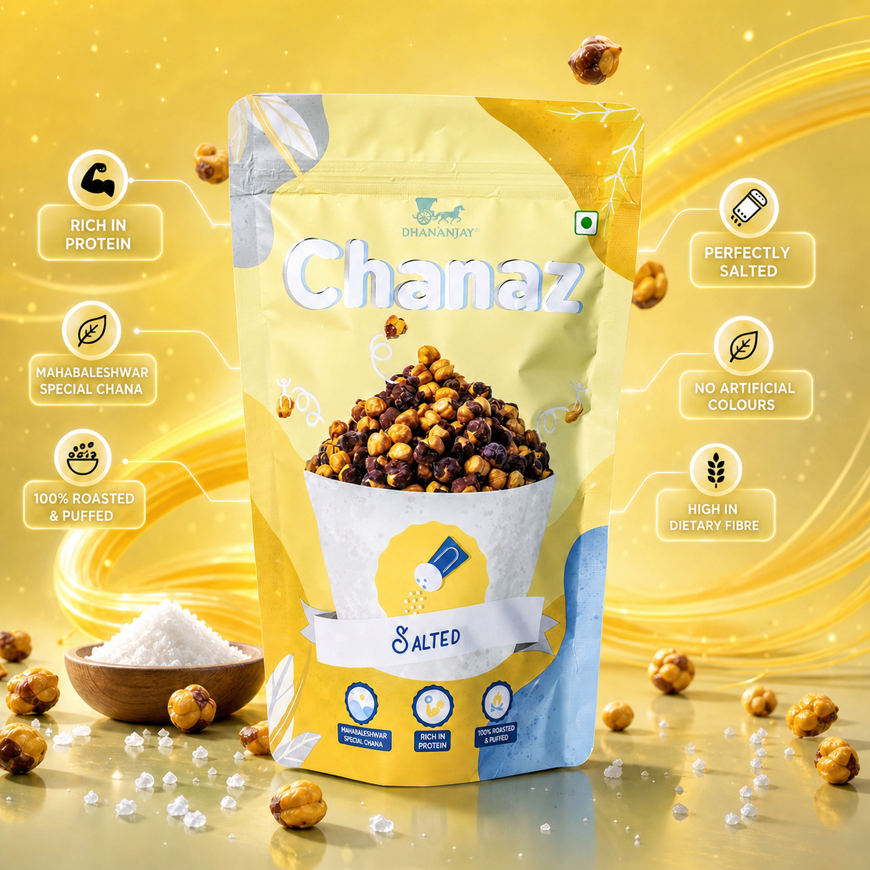 Salted Chana