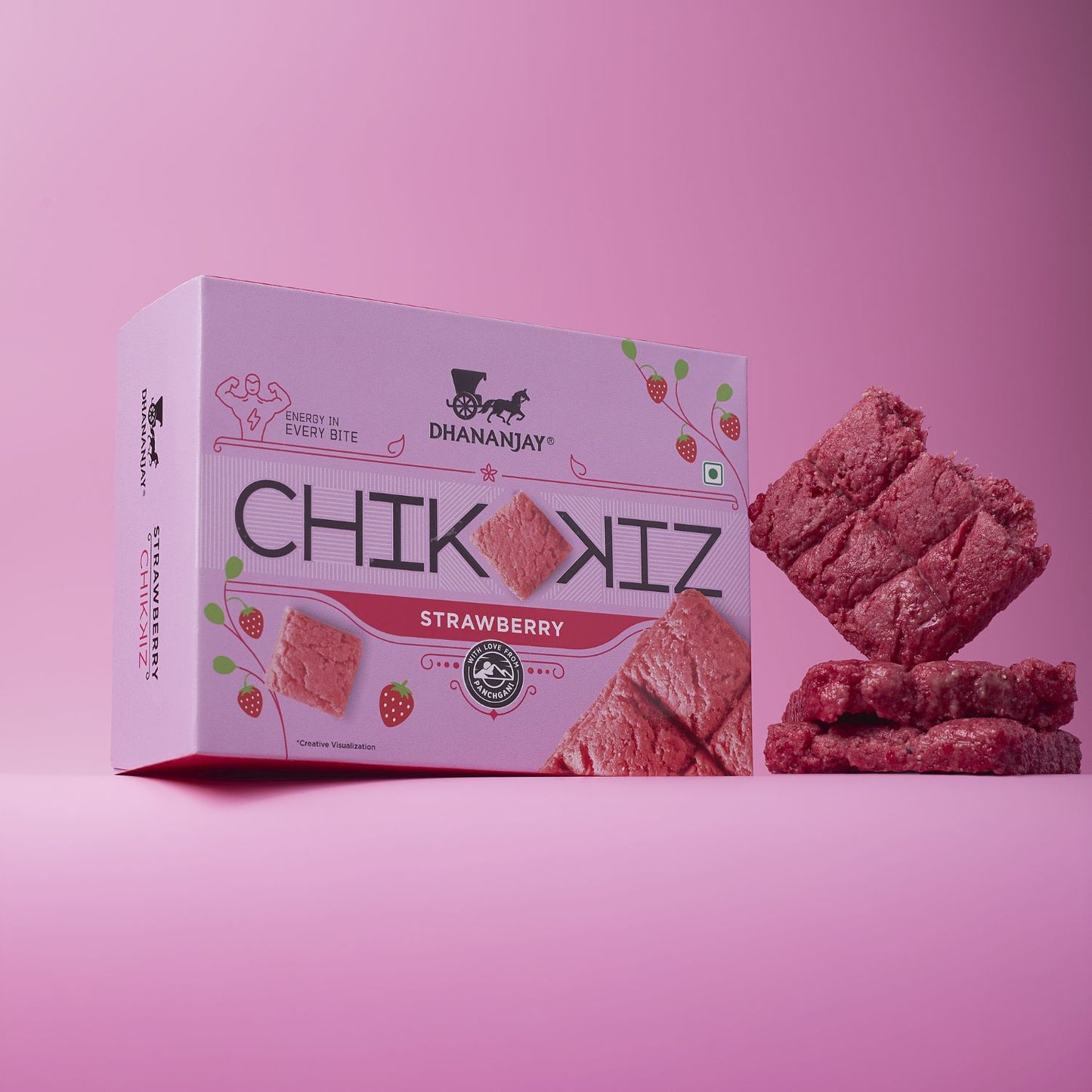 Strawberry Chikki