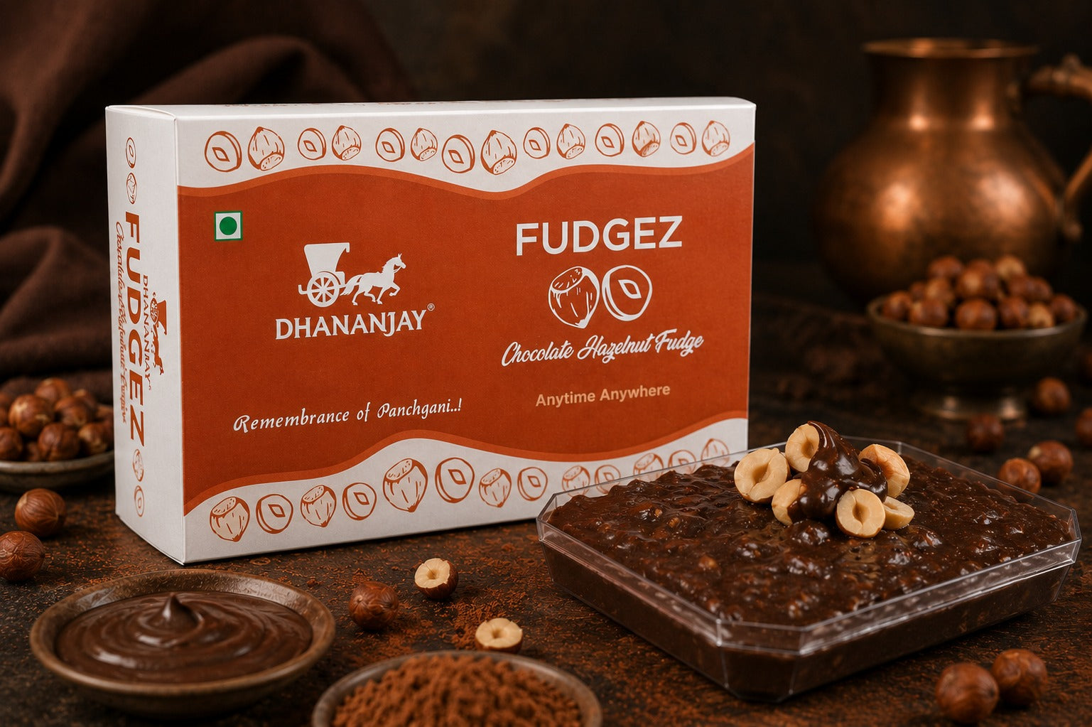 Chocolate Hazelnut Fudge